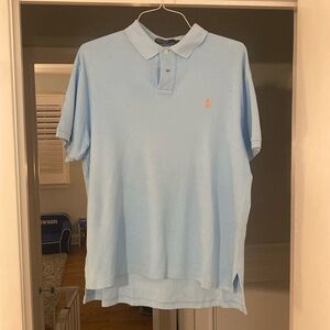 Men’s Large Polo By Ralph Lauren Light Blue EUC